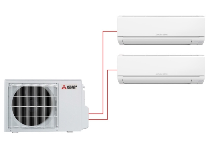 Mitsubishi Electric MSZ-HJ25VA ER1 + MSZ-HJ35VA ER1 + MXZ-2HJ40VA ER1 Мульти сплит-система